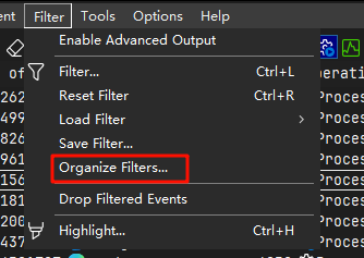 导出 Filter
